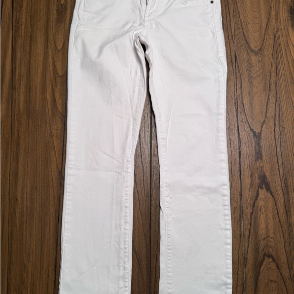 A‎ Gold E Women's Elodie White Jeans Sz 27